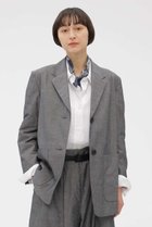 【マーガレットハウエル/MARGARET HOWELL】のCOTTON RAMIE CHAMBRAY JACKET 人気、トレンドファッション・服の通販 founy(ファニー) ファッション Fashion レディースファッション Fashion for Women アウター Coat / Outerwear Collection レディースジャケット・軽アウター Jackets おすすめ Recommended / Our Picks コンパクト Compact, Small Size シャンブレー Chambray, Denim-Like Fabric ジャケット Jacket, Outerwear セットアップ Set-Up, Coordinated Outfit ベーシック Basic, Essential 夏 Summer 新作・新入荷 New Arrivals / New In 春 Spring S/S・春夏 SS, Spring/Summer, Warm Season thumbnail グレー|ID: prp329100004938604 ipo3291000000037058706