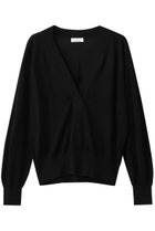 【ジェイドット/j.】のドレープウール 深Vネックセーター ブラック|ID: prp329100004938606 ipo3291000000037058718