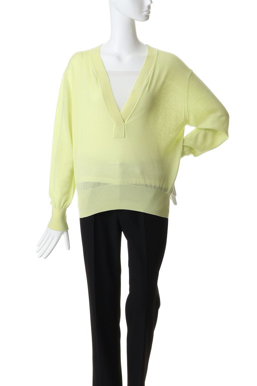 【ジェイドット/j.】のドレープウール 深Vネックセーター 人気、トレンドファッション・服の通販 founy(ファニー) 　ファッション　Fashion　レディースファッション　Fashion for Women　トップス・カットソー　Cut & Sew Tops　ニット　Knit Tops & Sweaters　カジュアルプルオーバー・ニットトップス　Pullovers & Knit Tops / Casual Pullovers　Vネックトップス　V-Neck Tops / V-Cut Neckline Shirts　なめらか　Smooth, Silky Texture　インナー　Innerwear　スリーブ　Sleeve, Long Sleeve / Short Sleeve　セーター　Sweater, Knitwear　ドレープ　Drape, Draping Fabric　ロング　Long, Long-Length　新作・新入荷　New Arrivals / New In　other-2|ID: prp329100004938606 ipo3291000000037058720