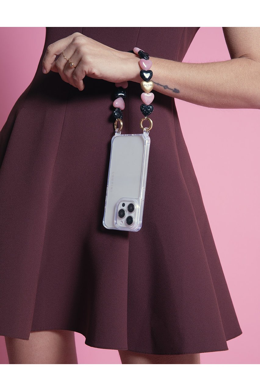 【ルヴィニ パリ/Louvini Paris】のiPhone16 スマホケース CHARLIE 人気、トレンドファッション・服の通販 founy(ファニー) 　ファッション　Fashion　レディースファッション　Fashion for Women　iPhone アイフォーン　iPhone　カメラ　Camera Accessories　スタイリッシュ　Stylish, Fashionable　スマホケース　Smartphone Case　チェーン　Chain, Chain Strap　ラップ　Wrap, Wrap Design　ループ　Loop, Loop Knit　ワンポイント　One Point, Statement Accent　再入荷　Restock / Back in Stock　other-4|ID: prp329100004938608 ipo3291000000037058730