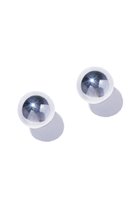 【クイップ クエイント/quip queint】のbowling orb ピアス 大人の最旬トレンドファッション＆コーディネート founy(ファウニー) ファッション Fashion レディースファッション Fashion for Women ジュエリー Jewelry ファッションリング Fashion Rings イヤリング・フープ・ドロップタイプ Hoop, Drop & Clip Earrings おすすめ Recommended / Our Picks イヤリング Earrings クール Cool, Chic シンプル Simple, Minimal ジャケット Jacket, Outerwear デコルテ Décolleté, Neckline メタリック Metallic, Shiny Finish モダン Modern, Contemporary 再入荷 Restock / Back in Stock |ID:prp329100004938613