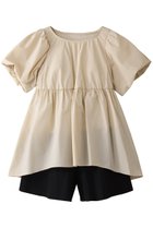 【レイール/Reir】の【San-ai Resort】パフスリーブキュロット3点セット【UPF50+】 ベージュ|ID: prp329100004938616 ipo3291000000037058782