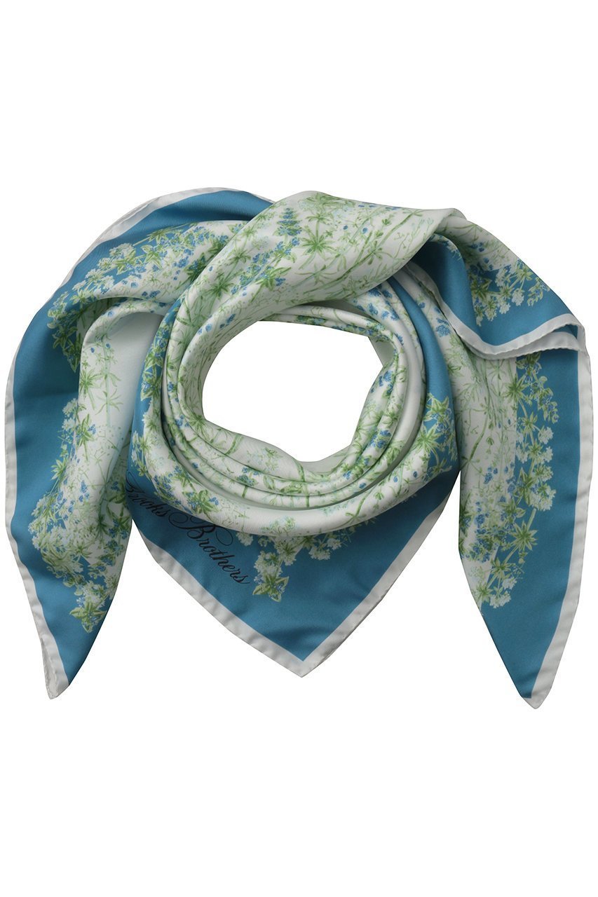 【ブルックス ブラザーズ/Brooks Brothers】のシルク フローラルプリント スカーフ インテリア・キッズ・メンズ・レディースファッション・服の通販 founy(ファニー) 　ファッション　Fashion　レディースファッション　Fashion for Women　ストール　Soft & Warm Scarves　マフラー・スヌード / 冬小物の定番　Scarves & Mufflers　おすすめ　Recommended / Our Picks　なめらか　Smooth, Silky Texture　クラシック　Classic, Timeless Style　シルク　Silk, 100% Silk　スカーフ　Scarf, Neckwear　ストール　Stole, Wrap　マフラー　Scarf, Muffler　モダン　Modern, Contemporary　エレガント 上品　Elegant　新作・新入荷　New Arrivals / New In　ブルー|ID: prp329100004938621 ipo3291000000037058816