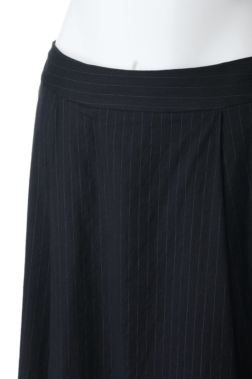 【ブルックス ブラザーズ/Brooks Brothers】のリネンブレンド ピンストライプ フレアスカート 人気、トレンドファッション・服の通販 founy(ファニー) 　ファッション　Fashion　レディースファッション　Fashion for Women　スカート　Skirts　Aライン・フレアスカート　A-Line & Flared Skirts　ロングスカート　Long Skirts / Maxi & Midi Skirts　オケージョン　Occasion Wear　ストライプ　Stripe, Striped Pattern　セットアップ　Set-Up, Coordinated Outfit　ドレープ　Drape, Draping Fabric　ビジネス 仕事 通勤　Business / Work / Commuting　フレア　Flare, Flared　リネン　Linen, Linen Fabric　ロング　Long, Long-Length　エレガント 上品　Elegant　新作・新入荷　New Arrivals / New In　other-5|ID: prp329100004938623 ipo3291000000037058830