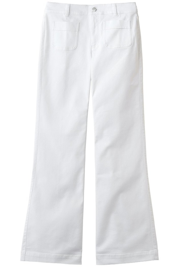 【ブルックス ブラザーズ/Brooks Brothers】のコットンブレンド フロントパッチポケット フレアレッグ デニムパンツ インテリア・キッズ・メンズ・レディースファッション・服の通販 founy(ファニー) https://founy.com/ ファッション Fashion レディースファッション Fashion for Women パンツ Pants & Trousers デニムパンツ・ジーンズ・美脚デニム Denim Jeans & Pants おすすめ Recommended / Our Picks ジーンズ Jeans, Denim Pants デニム Denim, Jeans Material パッチ Patch, Appliqué フラップ Flap, Flap Pocket フレア Flare, Flared フロント Front, Front Design ポケット Pocket, Pocket Detail 新作・新入荷 New Arrivals / New In |ID: prp329100004938624 ipo3291000000037058834