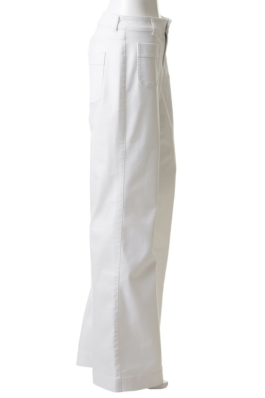 【ブルックス ブラザーズ/Brooks Brothers】のコットンブレンド フロントパッチポケット フレアレッグ デニムパンツ 人気、トレンドファッション・服の通販 founy(ファニー) 　ファッション　Fashion　レディースファッション　Fashion for Women　パンツ　Pants & Trousers　デニムパンツ・ジーンズ・美脚デニム　Denim Jeans & Pants　おすすめ　Recommended / Our Picks　ジーンズ　Jeans, Denim Pants　デニム　Denim, Jeans Material　パッチ　Patch, Appliqué　フラップ　Flap, Flap Pocket　フレア　Flare, Flared　フロント　Front, Front Design　ポケット　Pocket, Pocket Detail　新作・新入荷　New Arrivals / New In　other-3|ID: prp329100004938624 ipo3291000000037058837