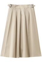 【ブルックス ブラザーズ/Brooks Brothers】のストレッチコットン グルカ Aラインロングスカート オートミール|ID: prp329100004938627 ipo3291000000037058853