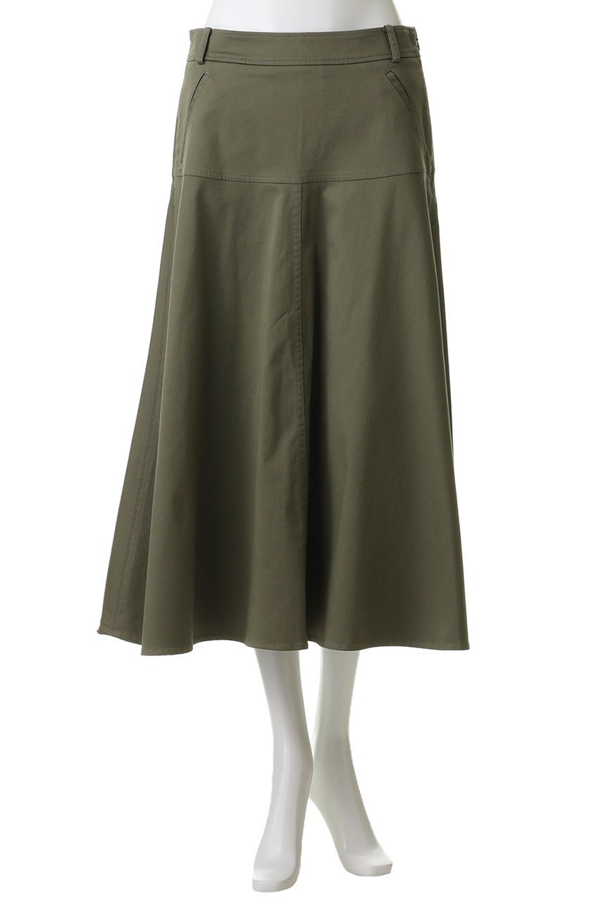 【ブルックス ブラザーズ/Brooks Brothers】のストレッチコットンサテン Aラインスカート 人気、トレンドファッション・服の通販 founy(ファニー) 　ファッション　Fashion　レディースファッション　Fashion for Women　スカート　Skirts　Aライン・フレアスカート　A-Line & Flared Skirts　おすすめ　Recommended / Our Picks　サテン　Satin, Glossy Fabric　シアー　Sheer, See-Through　ストレッチ　Stretch, Stretchy Fabric　フェミニン　Feminine, Girly　フレア　Flare, Flared　フロント　Front, Front Design　ポケット　Pocket, Pocket Detail　エレガント 上品　Elegant　新作・新入荷　New Arrivals / New In　other-2|ID: prp329100004938632 ipo3291000000037058890