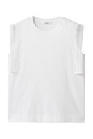 【エブール/ebure】のインコンバージョンレース デザインスリーブカットソー 人気、トレンドファッション・服の通販 founy(ファニー) ファッション Fashion レディースファッション Fashion for Women トップス・カットソー Cut & Sew Tops キャミソール&ノースリーブ Camisoles & Sleeveless Tops シャツ・ブラウス・オフィスカジュアル Elegant Blouses & Button-Ups ロングTシャツ・Tシャツ Longline T-Shirts & Tees カットソー・ベーシックTシャツ Cut-and-Sewn Tops / Stretch Tees & Basics カットソー Cut and Sewn Top キャミソール Camisole, Spaghetti Strap Top タンク Tank Top, Sleeveless Top ノースリーブ Sleeveless, No-Sleeve フロント Front, Front Design マニッシュ Mannish, Boyish レース Lace, Lace Fabric 新作・新入荷 New Arrivals / New In |ID:prp329100004938636