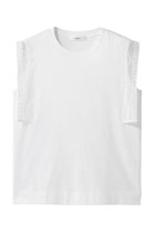 【エブール/ebure】のインコンバージョンレース デザインスリーブカットソー ホワイト|ID: prp329100004938636 ipo3291000000037058917