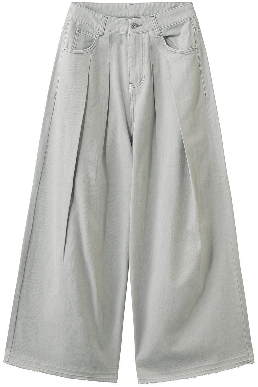 【スリー ドッツ/three dots】のティント デニムパンツ インテリア・キッズ・メンズ・レディースファッション・服の通販 founy(ファニー) 　ファッション　Fashion　レディースファッション　Fashion for Women　パンツ　Pants & Trousers　デニムパンツ・ジーンズ・美脚デニム　Denim Jeans & Pants　デニム　Denim, Jeans Material　ワイド　Wide, Wide Fit　夏　Summer　新作・新入荷　New Arrivals / New In　春　Spring　S/S・春夏　SS, Spring/Summer, Warm Season　ティントグレー|ID: prp329100004938640 ipo3291000000037058942