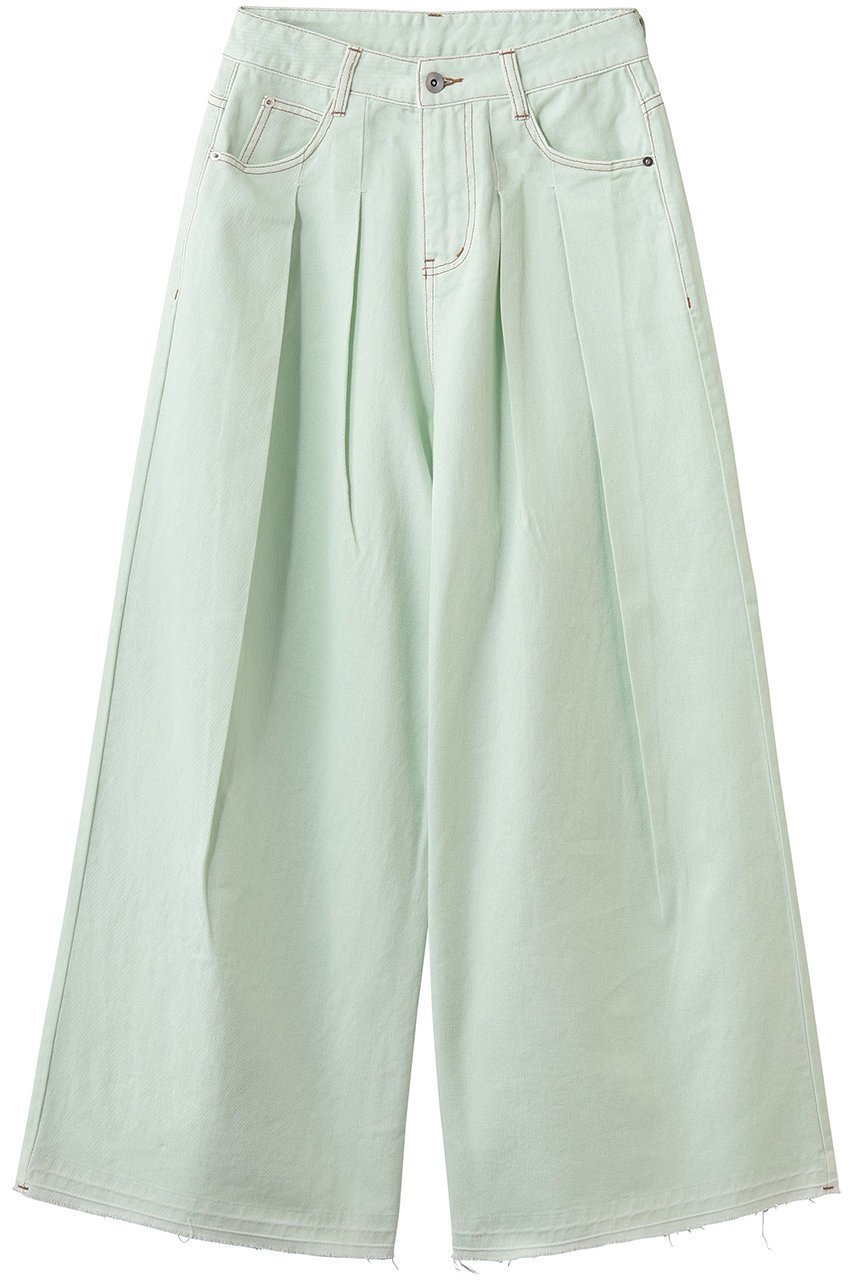 【スリー ドッツ/three dots】のティント デニムパンツ インテリア・キッズ・メンズ・レディースファッション・服の通販 founy(ファニー) 　ファッション　Fashion　レディースファッション　Fashion for Women　パンツ　Pants & Trousers　デニムパンツ・ジーンズ・美脚デニム　Denim Jeans & Pants　デニム　Denim, Jeans Material　ワイド　Wide, Wide Fit　夏　Summer　新作・新入荷　New Arrivals / New In　春　Spring　S/S・春夏　SS, Spring/Summer, Warm Season　ティントミント|ID: prp329100004938640 ipo3291000000037058944