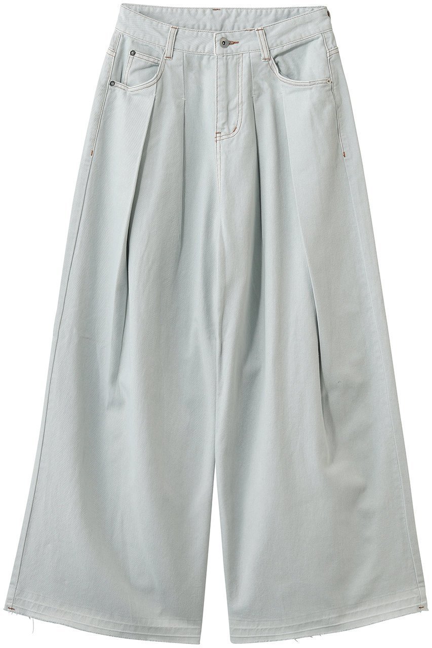 【スリー ドッツ/three dots】のティント デニムパンツ インテリア・キッズ・メンズ・レディースファッション・服の通販 founy(ファニー) 　ファッション　Fashion　レディースファッション　Fashion for Women　パンツ　Pants & Trousers　デニムパンツ・ジーンズ・美脚デニム　Denim Jeans & Pants　デニム　Denim, Jeans Material　ワイド　Wide, Wide Fit　夏　Summer　新作・新入荷　New Arrivals / New In　春　Spring　S/S・春夏　SS, Spring/Summer, Warm Season　ティントブルー|ID: prp329100004938640 ipo3291000000037058945