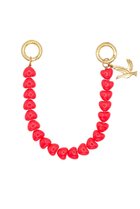 【ルヴィニ パリ/Louvini Paris】のハンドストラップ TINY CUORE 人気、トレンドファッション・服の通販 founy(ファニー) ファッション Fashion レディースファッション Fashion for Women スマート Smart, Elegant チェーン Chain, Chain Strap チャーム Charm, Pendant ハンド Hand, Handmade ブレスレット Bracelet, Wristband マーブル Marble, Marble Pattern モチーフ Motif, Design Theme ラップ Wrap, Wrap Design thumbnail CORAL|ID: prp329100004938643 ipo3291000000037058969