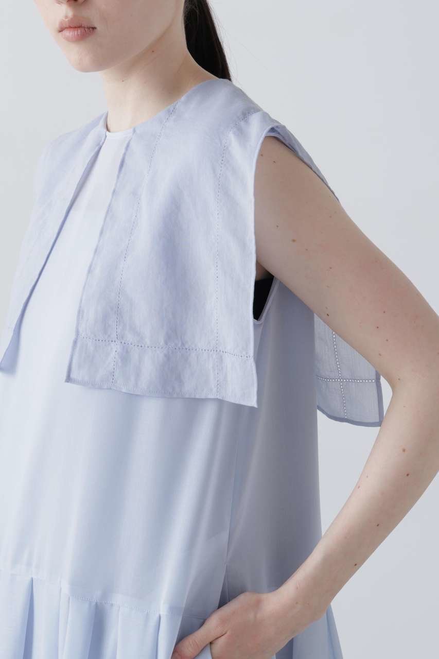 【アドーア/ADORE】のハイツイストビエラワンピース 人気、トレンドファッション・服の通販 founy(ファニー) 　ファッション　Fashion　レディースファッション　Fashion for Women　ワンピース　Dresses　チュニック　Tunic Tops & Dresses　エアリー　Airy Texture　チュニック　Tunic, Long Top　ティアードワンピース　Tiered Dress, Flared Dress　フェミニン　Feminine, Girly　ヨーク　Yoke, Yoke Design　ロング　Long, Long-Length　夏　Summer　新作・新入荷　New Arrivals / New In　春　Spring　S/S・春夏　SS, Spring/Summer, Warm Season　other-6|ID: prp329100004938654 ipo3291000000037059046