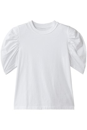 【マルティニーク/martinique】 【CURRENTAGE】オーガニックコットンジャージーギャザーカットソー人気、トレンドファッション・服の通販 founy(ファニー) ファッション Fashion レディースファッション Fashion for Women トップス・カットソー Cut & Sew Tops シャツ・ブラウス・オフィスカジュアル Elegant Blouses & Button-Ups ロングTシャツ・Tシャツ Longline T-Shirts & Tees カットソー・ベーシックTシャツ Cut-and-Sewn Tops / Stretch Tees & Basics インナー Innerwear カットソー Cut and Sewn Top ギャザー Gathered, Ruffled ショート Short, Short Length スリーブ Sleeve, Long Sleeve / Short Sleeve 新作・新入荷 New Arrivals / New In |ID:prp329100004938664