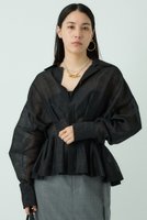 【カオス/Chaos】のエラルドブラウス 人気、トレンドファッション・服の通販 founy(ファニー) ファッション Fashion レディースファッション Fashion for Women トップス・カットソー Cut & Sew Tops シャツ・ブラウス・オフィスカジュアル Elegant Blouses & Button-Ups オーガンジー Organza Fabric カフス Cuff Design シルク Silk, 100% Silk スリーブ Sleeve, Long Sleeve / Short Sleeve フロント Front, Front Design リネン Linen, Linen Fabric ロング Long, Long-Length 再入荷 Restock / Back in Stock 夏 Summer |ID:prp329100004938672