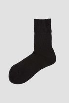 【マーガレットハウエル/MARGARET HOWELL】のLINEN RIB SOCKS ブラック|ID: prp329100004938680 ipo3291000000037059234