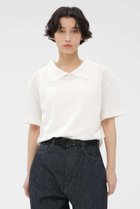 【マーガレットハウエル/MARGARET HOWELL】のCOTTON LINEN PIQUE JERSEY TOP 人気、トレンドファッション・服の通販 founy(ファニー) ファッション Fashion レディースファッション Fashion for Women トップス・カットソー Cut & Sew Tops シャツ・ブラウス・オフィスカジュアル Elegant Blouses & Button-Ups ロングTシャツ・Tシャツ Longline T-Shirts & Tees カットソー・ベーシックTシャツ Cut-and-Sewn Tops / Stretch Tees & Basics ショート Short, Short Length スリーブ Sleeve, Long Sleeve / Short Sleeve リネン Linen, Linen Fabric 新作・新入荷 New Arrivals / New In thumbnail ホワイト|ID: prp329100004938682 ipo3291000000037059248