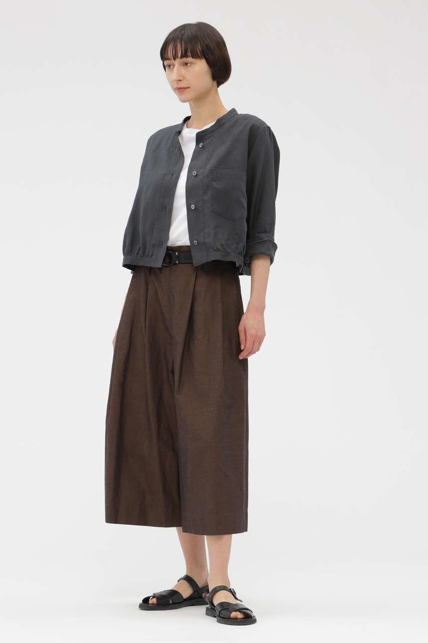 【マーガレットハウエル/MARGARET HOWELL】のLINEN VOILE SHIRT 人気、トレンドファッション・服の通販 founy(ファニー) 　ファッション　Fashion　レディースファッション　Fashion for Women　トップス・カットソー　Cut & Sew Tops　シャツ・ブラウス・オフィスカジュアル　Elegant Blouses & Button-Ups　なめらか　Smooth, Silky Texture　ギャザー　Gathered, Ruffled　スリーブ　Sleeve, Long Sleeve / Short Sleeve　バランス　Balance, Style Balance　リネン　Linen, Linen Fabric　ロング　Long, Long-Length　夏　Summer　新作・新入荷　New Arrivals / New In　春　Spring　S/S・春夏　SS, Spring/Summer, Warm Season　other-2|ID: prp329100004938684 ipo3291000000037059262