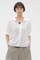 【マーガレットハウエル/MARGARET HOWELL】のLINEN VOILE SHIRT ホワイト|ID: prp329100004938687 ipo3291000000037059282