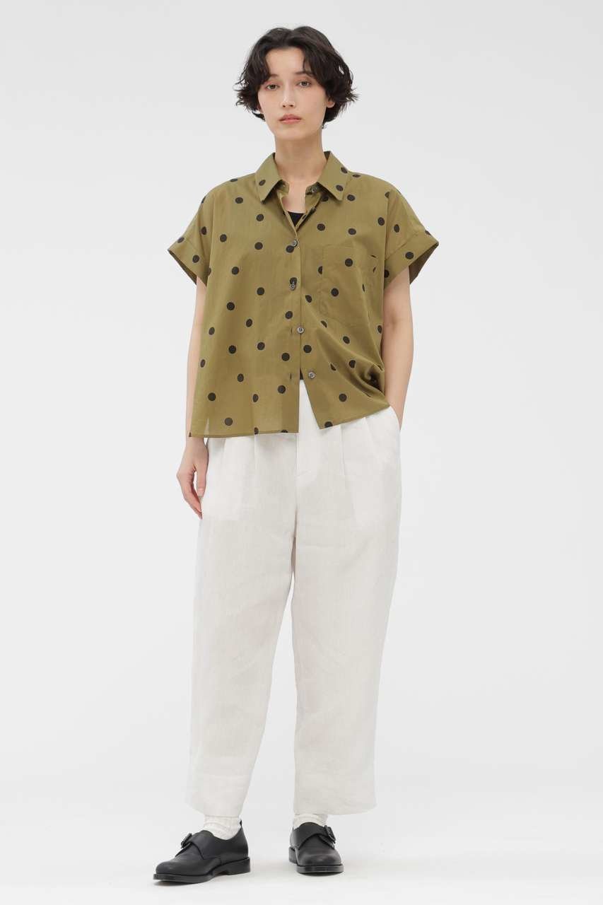 【マーガレットハウエル/MARGARET HOWELL】のLINEN TROUSERS インテリア・キッズ・メンズ・レディースファッション・服の通販 founy(ファニー) 　ファッション　Fashion　レディースファッション　Fashion for Women　パンツ　Pants & Trousers　バランス　Balance, Style Balance　リネン　Linen, Linen Fabric　ループ　Loop, Loop Knit　夏　Summer　新作・新入荷　New Arrivals / New In　グレー|ID: prp329100004938690 ipo3291000000037059302