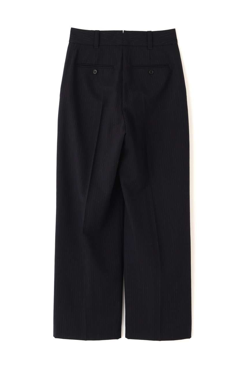 【マーガレットハウエル/MARGARET HOWELL】のSUBTLE STRIPE WOOL TROUSERS 人気、トレンドファッション・服の通販 founy(ファニー) 　ファッション　Fashion　レディースファッション　Fashion for Women　パンツ　Pants & Trousers　ストライプ　Stripe, Striped Pattern　バランス　Balance, Style Balance　プリーツ　Pleats, Pleated　エレガント 上品　Elegant　夏　Summer　新作・新入荷　New Arrivals / New In　other-6|ID: prp329100004938691 ipo3291000000037059312