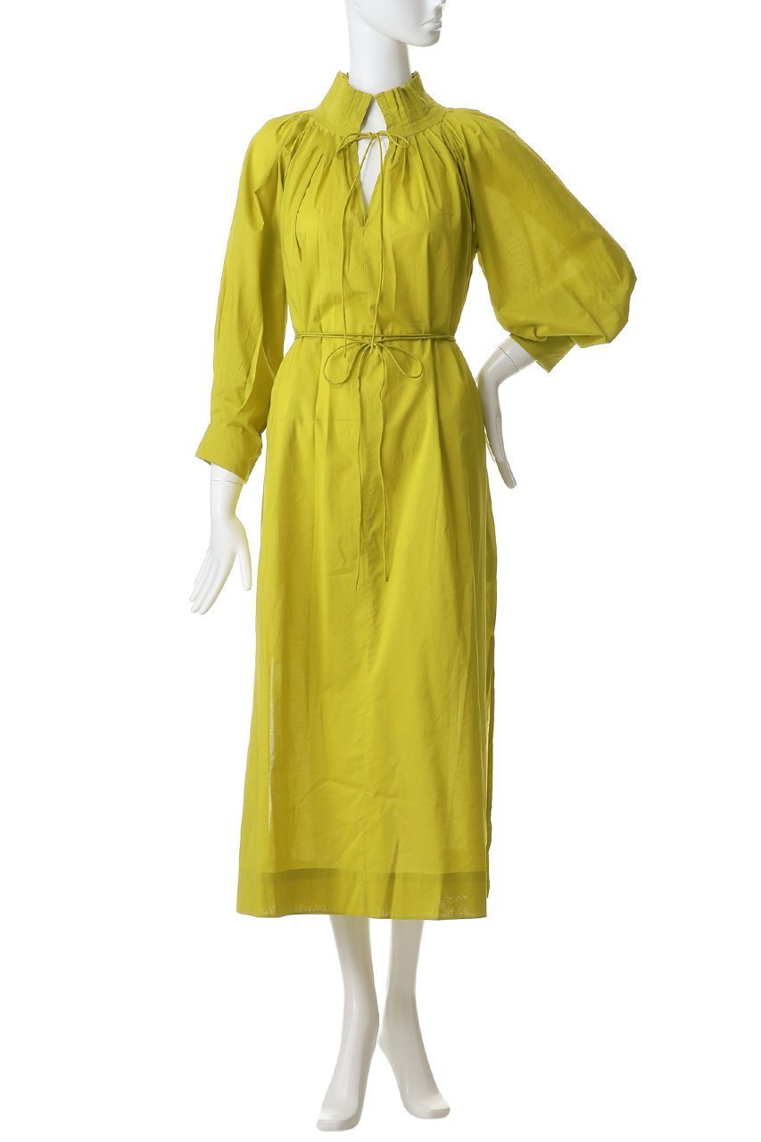 【マーレット/MERLETTE】のSHORE DRESS プリーツネック ギャザーロングドレス 人気、トレンドファッション・服の通販 founy(ファニー) 　ファッション　Fashion　レディースファッション　Fashion for Women　ワンピース　Dresses　フォーマル・パーティードレス・結婚式用ドレス　Elegant & Casual Dresses　チュニック　Tunic Tops & Dresses　ギャザー　Gathered, Ruffled　スリーブ　Sleeve, Long Sleeve / Short Sleeve　チュニック　Tunic, Long Top　ドレス　Dress, One-Piece　プリーツ　Pleats, Pleated　リラックス　Relax, Relaxed Fit　ロング　Long, Long-Length　新作・新入荷　New Arrivals / New In　other-2|ID: prp329100004938696 ipo3291000000037059346