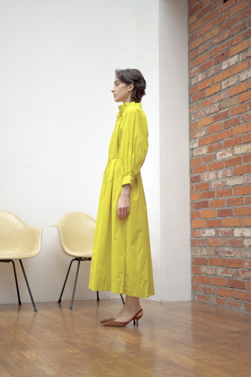 【マーレット/MERLETTE】のSHORE DRESS プリーツネック ギャザーロングドレス 人気、トレンドファッション・服の通販 founy(ファニー) 　ファッション　Fashion　レディースファッション　Fashion for Women　ワンピース　Dresses　フォーマル・パーティードレス・結婚式用ドレス　Elegant & Casual Dresses　チュニック　Tunic Tops & Dresses　ギャザー　Gathered, Ruffled　スリーブ　Sleeve, Long Sleeve / Short Sleeve　チュニック　Tunic, Long Top　ドレス　Dress, One-Piece　プリーツ　Pleats, Pleated　リラックス　Relax, Relaxed Fit　ロング　Long, Long-Length　新作・新入荷　New Arrivals / New In　other-8|ID: prp329100004938696 ipo3291000000037059352