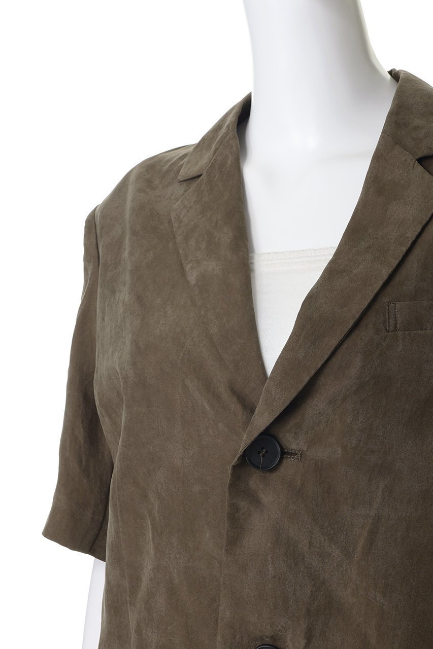 【プランク プロジェクト/PRANK PROJECT】のフィブリルハーフスリーブジャケット 人気、トレンドファッション・服の通販 founy(ファニー) 　ファッション　Fashion　レディースファッション　Fashion for Women　アウター　Coat / Outerwear Collection　レディースジャケット・軽アウター　Jackets　ジャケット　Jacket, Outerwear　スタイリッシュ　Stylish, Fashionable　スリーブ　Sleeve, Long Sleeve / Short Sleeve　ハーフ　Half, Half-Length　夏　Summer　新作・新入荷　New Arrivals / New In　春　Spring　S/S・春夏　SS, Spring/Summer, Warm Season　other-5|ID: prp329100004938704 ipo3291000000037059419