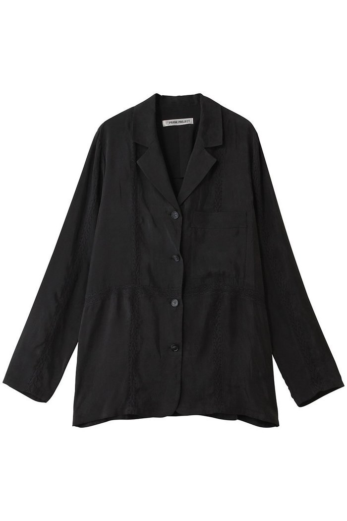 【プランク プロジェクト/PRANK PROJECT】のラダーレースシャツジャケット インテリア・キッズ・メンズ・レディースファッション・服の通販 founy(ファニー) https://founy.com/ ファッション Fashion レディースファッション Fashion for Women アウター Coat / Outerwear Collection レディースジャケット・軽アウター Jackets ジャケット Jacket, Outerwear スリーブ Sleeve, Long Sleeve / Short Sleeve ロング Long, Long-Length 夏 Summer 新作・新入荷 New Arrivals / New In 春 Spring S/S・春夏 SS, Spring/Summer, Warm Season |ID: prp329100004938705 ipo3291000000037059422