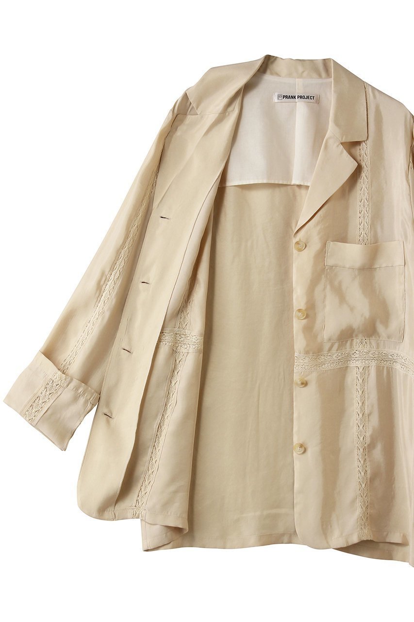 【プランク プロジェクト/PRANK PROJECT】のラダーレースシャツジャケット 人気、トレンドファッション・服の通販 founy(ファニー) 　ファッション　Fashion　レディースファッション　Fashion for Women　アウター　Coat / Outerwear Collection　レディースジャケット・軽アウター　Jackets　ジャケット　Jacket, Outerwear　スリーブ　Sleeve, Long Sleeve / Short Sleeve　ロング　Long, Long-Length　夏　Summer　新作・新入荷　New Arrivals / New In　春　Spring　S/S・春夏　SS, Spring/Summer, Warm Season　other-6|ID: prp329100004938705 ipo3291000000037059429