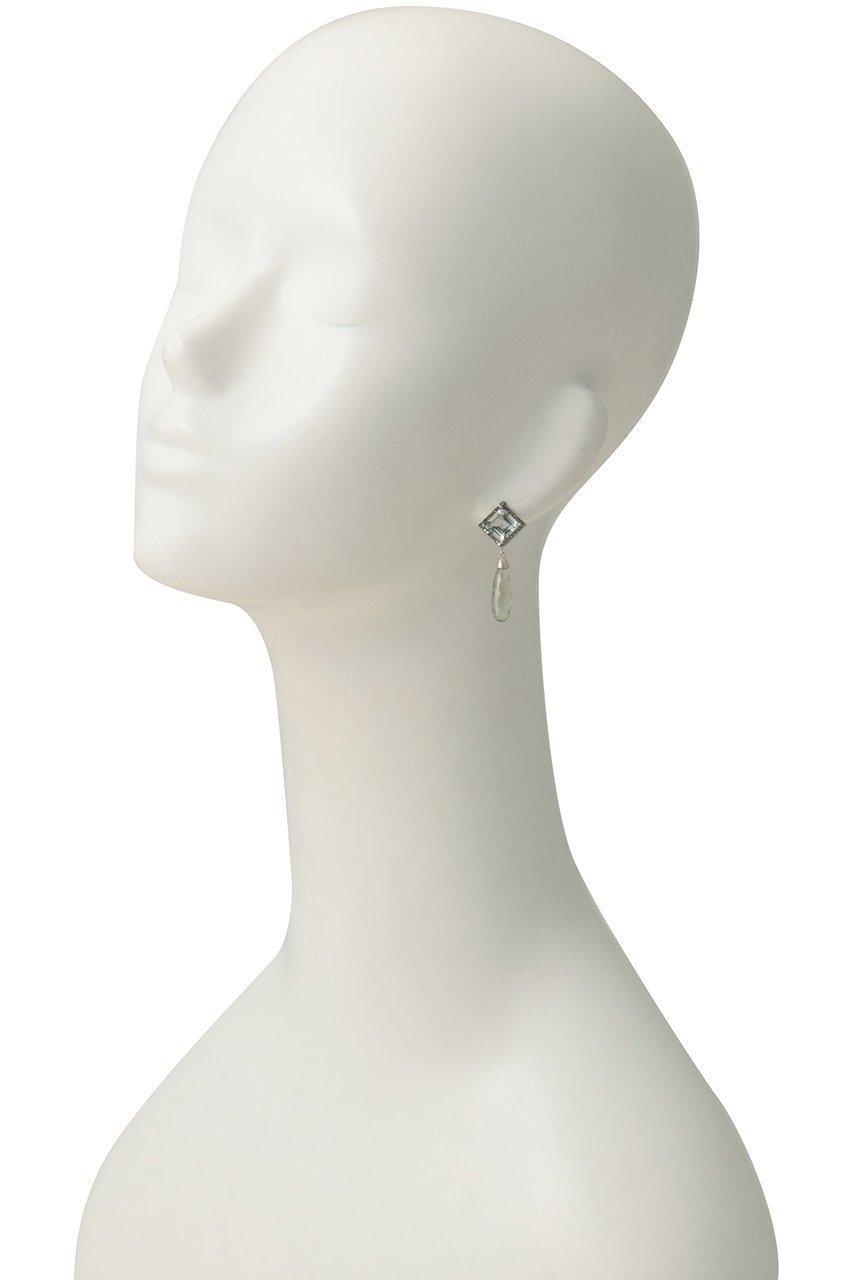 【アドリン ヒュー/Adlin Hue】のGreen Amethyst ピアス 人気、トレンドファッション・服の通販 founy(ファニー) 　ファッション　Fashion　レディースファッション　Fashion for Women　ジュエリー　Jewelry　ファッションリング　Fashion Rings　イヤリング・フープ・ドロップタイプ　Hoop, Drop & Clip Earrings　イヤリング　Earrings　ストーン　Stone, Gem-Like　新作・新入荷　New Arrivals / New In　other-2|ID: prp329100004938711 ipo3291000000037059457