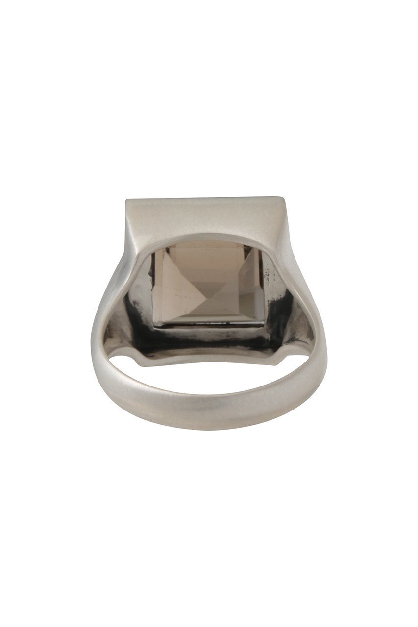 【アドリン ヒュー/Adlin Hue】のSmoky Quartz Canan リング 人気、トレンドファッション・服の通販 founy(ファニー) 　ファッション　Fashion　レディースファッション　Fashion for Women　シルバー　Silver, Metallic Silver　ジュエリー　Jewelry, Accessories　スクエア　Square, Square Shape　モダン　Modern, Contemporary　モチーフ　Motif, Design Theme　ヴィンテージ　Vintage Style　新作・新入荷　New Arrivals / New In　other-3|ID: prp329100004938717 ipo3291000000037059492