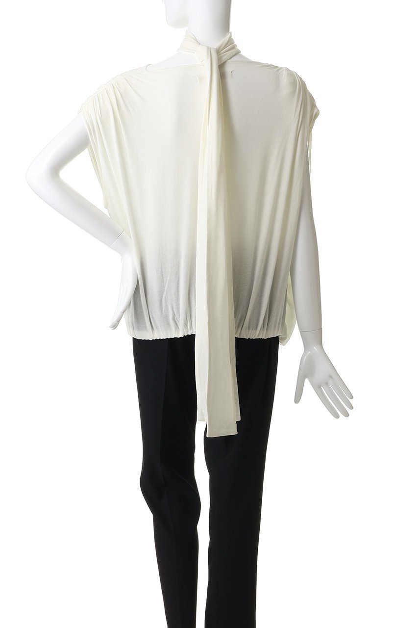 【プランク プロジェクト/PRANK PROJECT】のドレープジャージートップス 人気、トレンドファッション・服の通販 founy(ファニー) 　ファッション　Fashion　レディースファッション　Fashion for Women　トップス・カットソー　Cut & Sew Tops　シャツ・ブラウス・オフィスカジュアル　Elegant Blouses & Button-Ups　ロングTシャツ・Tシャツ　Longline T-Shirts & Tees　カットソー・ベーシックTシャツ　Cut-and-Sewn Tops / Stretch Tees & Basics　ショート　Short, Short Length　スカーフ　Scarf, Neckwear　スリーブ　Sleeve, Long Sleeve / Short Sleeve　パーティ　Party, Party Style　フェミニン　Feminine, Girly　新作・新入荷　New Arrivals / New In　other-4|ID: prp329100004938726 ipo3291000000037059558