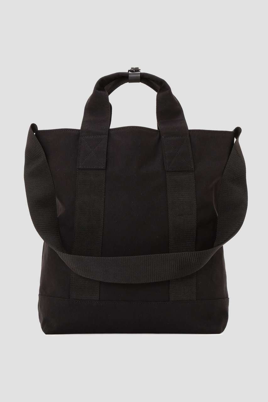 【マーガレット ハウエル/MARGARET HOWELL / MEN】のCOTTON NYLON CANVAS インテリア・キッズ・メンズ・レディースファッション・服の通販 founy(ファニー) 　ファッション　Fashion　レディースファッション　Fashion for Women　バッグ　Bags　キャンバス　Canvas, Canvas Fabric　ショルダー　Shoulder, Shoulder Strap　ポケット　Pocket, Pocket Detail　新作・新入荷　New Arrivals / New In　ブラック|ID: prp329100004938732 ipo3291000000037059603