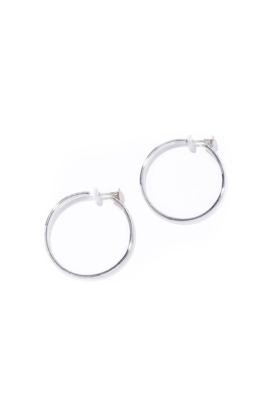 【イリスフォーセブン/IRIS 47】のidea hoop イヤリング M インテリア・キッズ・メンズ・レディースファッション・服の通販 founy(ファニー) 　ファッション　Fashion　レディースファッション　Fashion for Women　ジュエリー　Jewelry　ファッションリング　Fashion Rings　イヤリング・フープ・ドロップタイプ　Hoop, Drop & Clip Earrings　イヤリング　Earrings　シリコン　Silicone, Silicone Material　シルバー　Silver, Metallic Silver　フィット　Fit, Slim Fit　フォルム　Silhouette, Form　フープ　Hoop, Hoop Earrings　メタル　Metal, Metal Parts　再入荷　Restock / Back in Stock　シルバー|ID: prp329100004938744 ipo3291000000037059697
