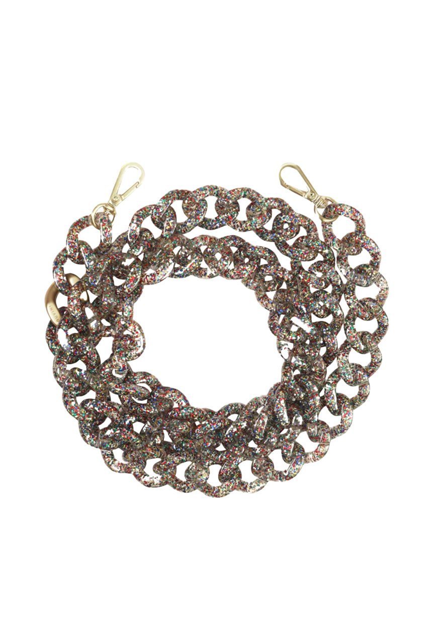 【ルヴィニ パリ/Louvini Paris】のスマホチェーン ZOE インテリア・キッズ・メンズ・レディースファッション・服の通販 founy(ファニー) 　ファッション　Fashion　レディースファッション　Fashion for Women　チェーン　Chain, Chain Strap　チャーム　Charm, Pendant　ラップ　Wrap, Wrap Design　再入荷　Restock / Back in Stock　GLITTER|ID: prp329100004938751 ipo3291000000037059752