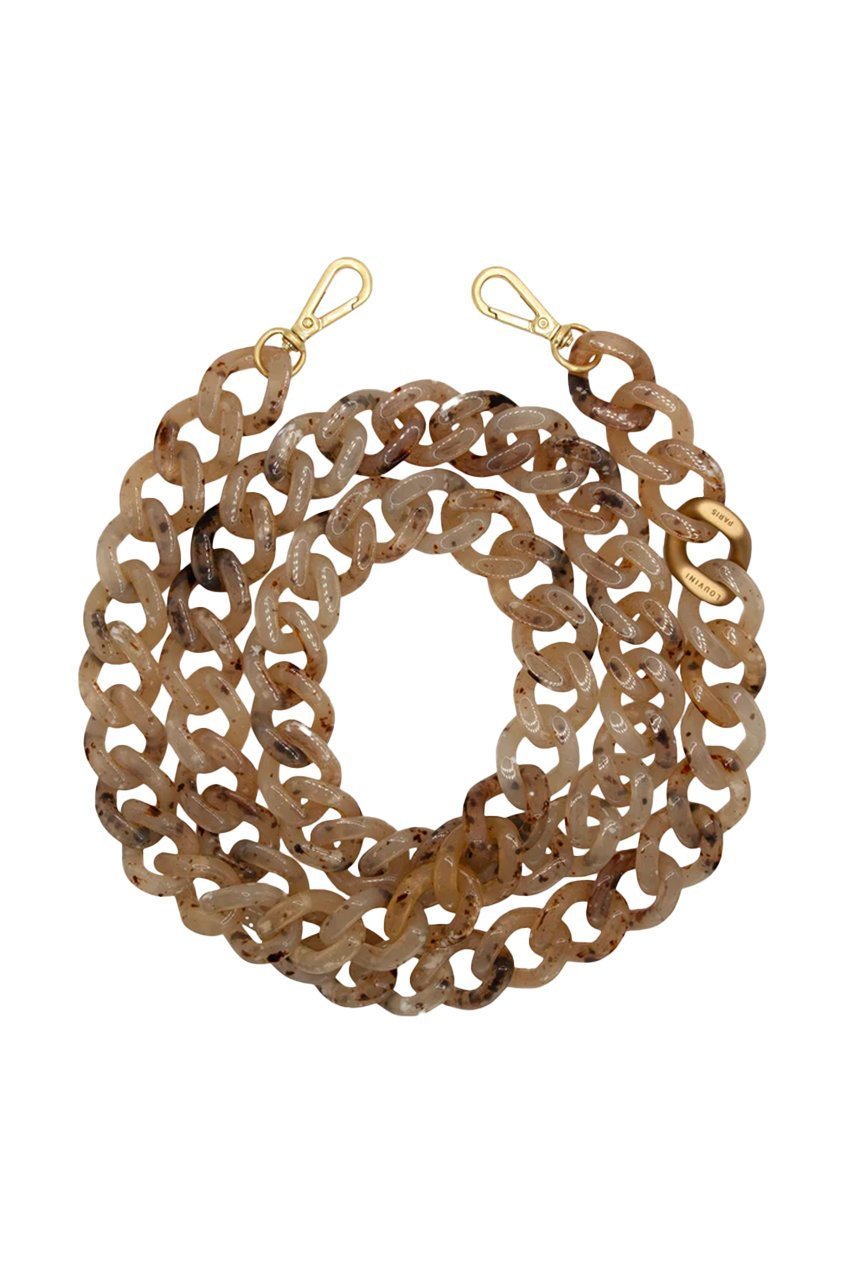 【ルヴィニ パリ/Louvini Paris】のスマホチェーン ZOE インテリア・キッズ・メンズ・レディースファッション・服の通販 founy(ファニー) 　ファッション　Fashion　レディースファッション　Fashion for Women　チェーン　Chain, Chain Strap　チャーム　Charm, Pendant　ラップ　Wrap, Wrap Design　再入荷　Restock / Back in Stock　BEIGE TORTOISESHELL|ID: prp329100004938751 ipo3291000000037059753