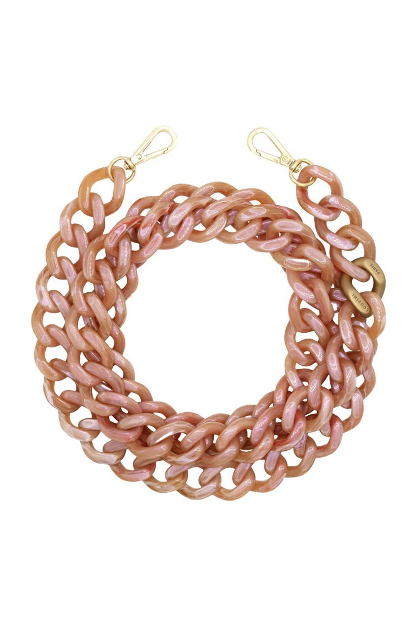 【ルヴィニ パリ/Louvini Paris】のスマホチェーン ZOE インテリア・キッズ・メンズ・レディースファッション・服の通販 founy(ファニー) 　ファッション　Fashion　レディースファッション　Fashion for Women　チェーン　Chain, Chain Strap　チャーム　Charm, Pendant　ラップ　Wrap, Wrap Design　再入荷　Restock / Back in Stock　BUBBLE GUM|ID: prp329100004938751 ipo3291000000037059760