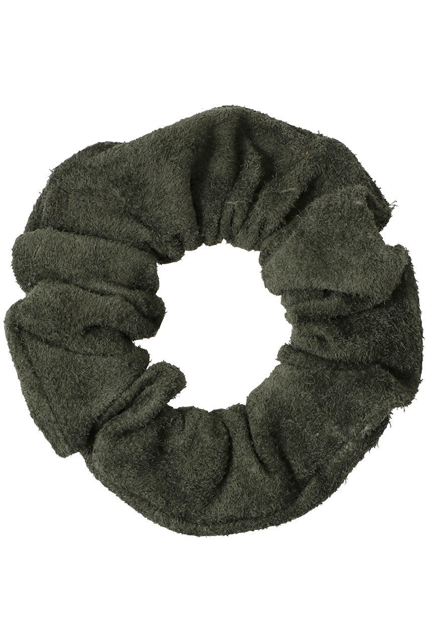 【シシ/sisii】のレザーシュシュ インテリア・キッズ・メンズ・レディースファッション・服の通販 founy(ファニー) 　ファッション　Fashion　レディースファッション　Fashion for Women　シュシュ&ヘアアクセ/ヘアアレンジ　Scrunchies & Hair Accessories　アクセサリー　Fashion Accessories　シンプル　Simple, Minimal　ブレスレット　Bracelet, Wristband　エレガント 上品　Elegant　再入荷　Restock / Back in Stock　スエード グリーン|ID: prp329100004938755 ipo3291000000037059809