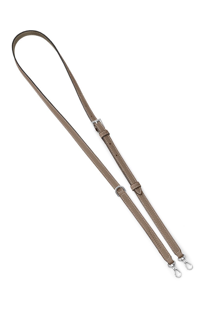 【ボナベンチュラ/BONAVENTURA】のDリング付き アジャスタブル ショルダー ストラップ シュリンクレザー (シルバー) インテリア・キッズ・メンズ・レディースファッション・服の通販 founy(ファニー) 　ファッション　Fashion　レディースファッション　Fashion for Women　ユニセックス　Unisex, Genderless　おすすめ　Recommended / Our Picks　キーホルダー　Keychain, Key Holder　ギフト プレゼント　Gift / Present　ショルダー　Shoulder, Shoulder Strap　シルバー　Silver, Metallic Silver　シンプル　Simple, Minimal　チャーム　Charm, Pendant　ラップ　Wrap, Wrap Design　エレガント 上品　Elegant　再入荷　Restock / Back in Stock　エトープ|ID: prp329100004938757 ipo3291000000037059822