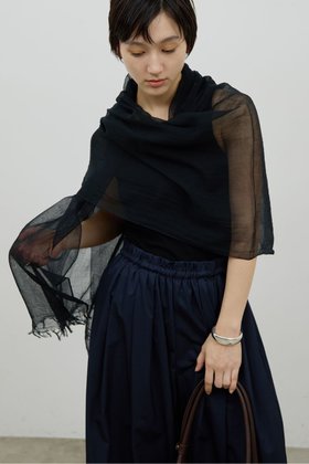 【ガリャルダガランテ/GALLARDAGALANTE】 ベーシックストール人気、トレンドファッション・服の通販 founy(ファニー) ファッション Fashion レディースファッション Fashion for Women ストール Soft & Warm Scarves マフラー・スヌード / 冬小物の定番 Scarves & Mufflers エアリー Airy Texture スタイリッシュ Stylish, Fashionable ストール Stole, Wrap ベーシック Basic, Essential マフラー Scarf, Muffler 再入荷 Restock / Back in Stock |ID:prp329100004938760