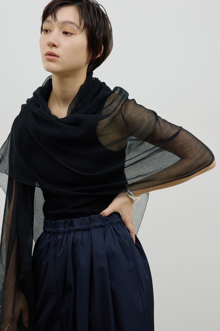 【ガリャルダガランテ/GALLARDAGALANTE】のベーシックストール 人気、トレンドファッション・服の通販 founy(ファニー) 　ファッション　Fashion　レディースファッション　Fashion for Women　ストール　Soft & Warm Scarves　マフラー・スヌード / 冬小物の定番　Scarves & Mufflers　エアリー　Airy Texture　スタイリッシュ　Stylish, Fashionable　ストール　Stole, Wrap　ベーシック　Basic, Essential　マフラー　Scarf, Muffler　再入荷　Restock / Back in Stock　other-3|ID: prp329100004938760 ipo3291000000037059850