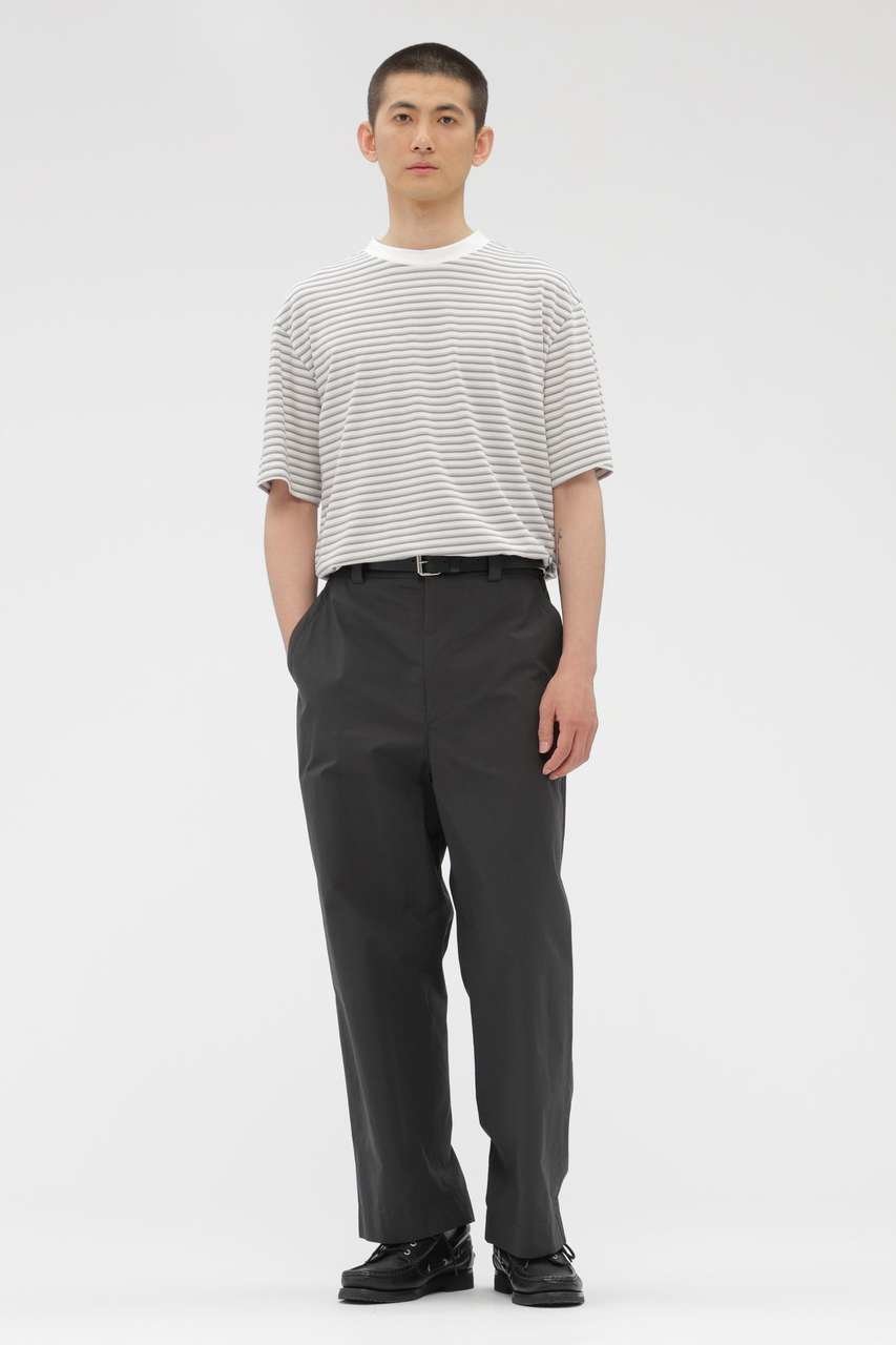 【マーガレット ハウエル/MARGARET HOWELL / MEN】のCOTTON LINEN STRIPE TOP 人気、トレンドファッション・服の通販 founy(ファニー) 　ファッション　Fashion　レディースファッション　Fashion for Women　トップス・カットソー　Cut & Sew Tops　シャツ・ブラウス・オフィスカジュアル　Elegant Blouses & Button-Ups　ロングTシャツ・Tシャツ　Longline T-Shirts & Tees　カットソー・ベーシックTシャツ　Cut-and-Sewn Tops / Stretch Tees & Basics　ショート　Short, Short Length　シンプル　Simple, Minimal　ストライプ　Stripe, Striped Pattern　スリーブ　Sleeve, Long Sleeve / Short Sleeve　フィット　Fit, Slim Fit　リネン　Linen, Linen Fabric　リラックス　Relax, Relaxed Fit　新作・新入荷　New Arrivals / New In　other-2|ID: prp329100004938761 ipo3291000000037059859