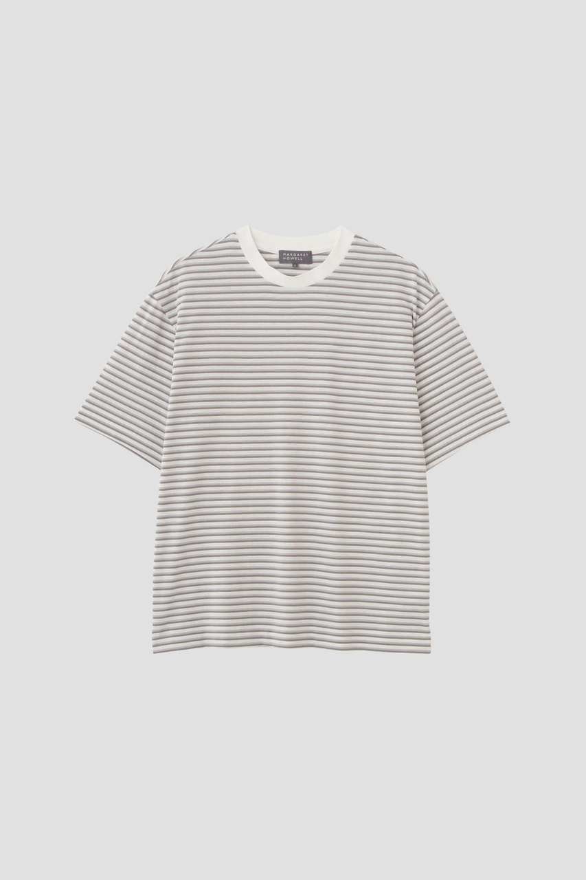 【マーガレット ハウエル/MARGARET HOWELL / MEN】のCOTTON LINEN STRIPE TOP 人気、トレンドファッション・服の通販 founy(ファニー) 　ファッション　Fashion　レディースファッション　Fashion for Women　トップス・カットソー　Cut & Sew Tops　シャツ・ブラウス・オフィスカジュアル　Elegant Blouses & Button-Ups　ロングTシャツ・Tシャツ　Longline T-Shirts & Tees　カットソー・ベーシックTシャツ　Cut-and-Sewn Tops / Stretch Tees & Basics　ショート　Short, Short Length　シンプル　Simple, Minimal　ストライプ　Stripe, Striped Pattern　スリーブ　Sleeve, Long Sleeve / Short Sleeve　フィット　Fit, Slim Fit　リネン　Linen, Linen Fabric　リラックス　Relax, Relaxed Fit　新作・新入荷　New Arrivals / New In　other-3|ID: prp329100004938761 ipo3291000000037059860