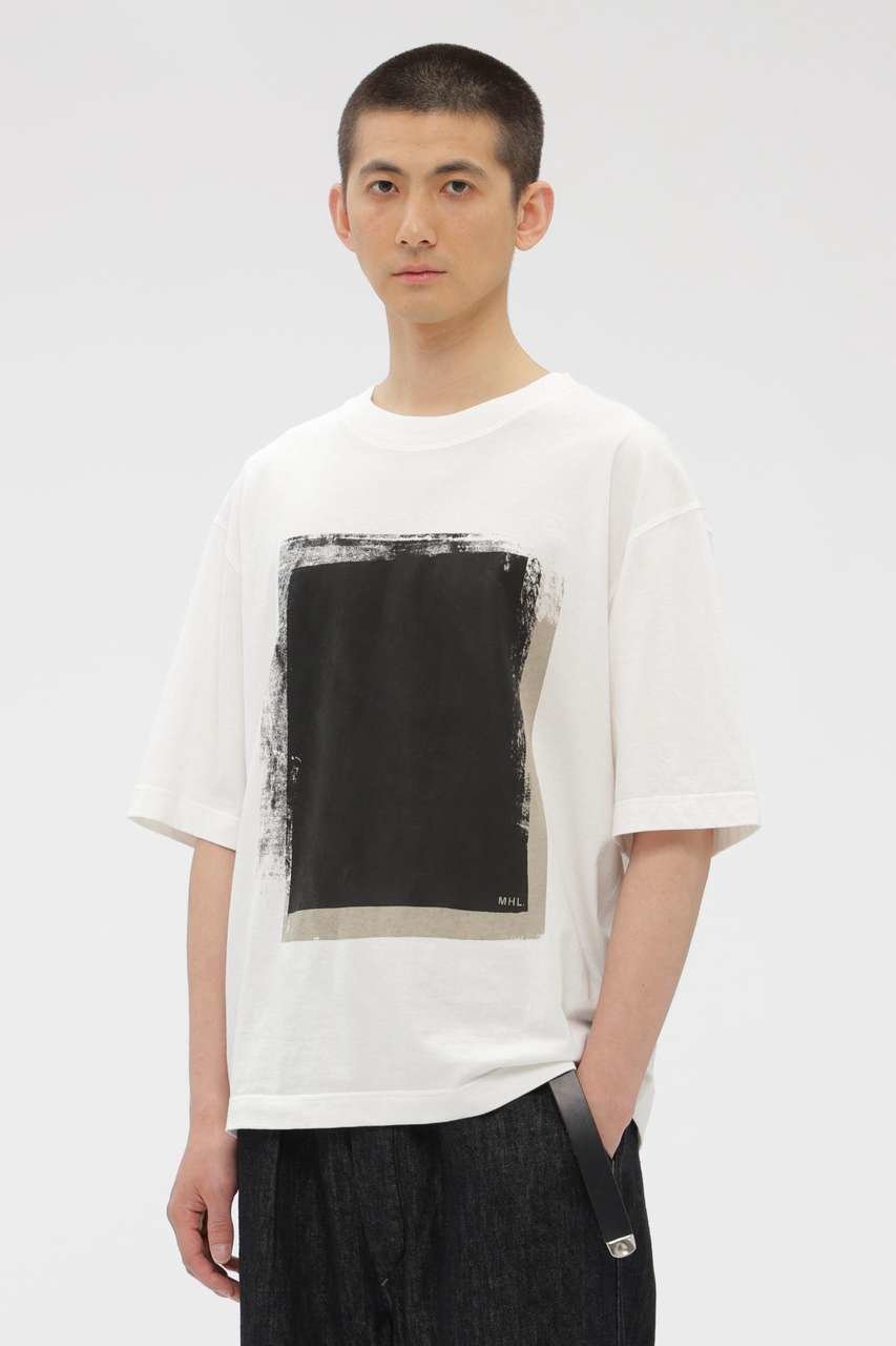 【マーガレット ハウエル/MARGARET HOWELL / MEN】のLIGHT COTTON JERSEY TOP 人気、トレンドファッション・服の通販 founy(ファニー) 　ファッション　Fashion　レディースファッション　Fashion for Women　トップス・カットソー　Cut & Sew Tops　シャツ・ブラウス・オフィスカジュアル　Elegant Blouses & Button-Ups　ロングTシャツ・Tシャツ　Longline T-Shirts & Tees　カットソー・ベーシックTシャツ　Cut-and-Sewn Tops / Stretch Tees & Basics　グラフィック　Graphic, Graphic Design　ショート　Short, Short Length　スリーブ　Sleeve, Long Sleeve / Short Sleeve　ブロック　Block, Solid Block Pattern　プリント　Print, Printed Pattern　ヴィンテージ　Vintage Style　新作・新入荷　New Arrivals / New In　 other-1|ID: prp329100004938763 ipo3291000000037059870