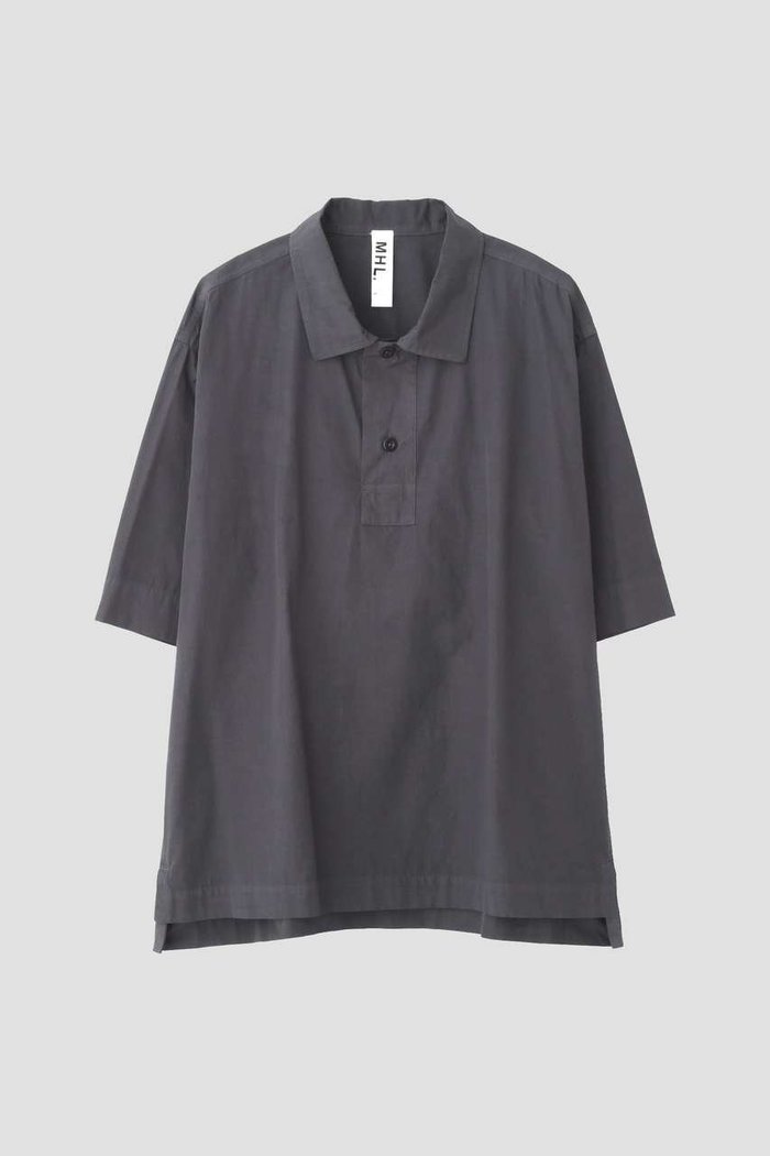 【マーガレット ハウエル/MARGARET HOWELL / MEN】のCOMPACT COTTON POPLIN SHIRT インテリア・キッズ・メンズ・レディースファッション・服の通販 founy(ファニー) https://founy.com/ ファッション Fashion レディースファッション Fashion for Women トップス・カットソー Cut & Sew Tops シャツ・ブラウス・オフィスカジュアル Elegant Blouses & Button-Ups ショート Short, Short Length シンプル Simple, Minimal スリット Slit, Slit Detail スリーブ Sleeve, Long Sleeve / Short Sleeve 新作・新入荷 New Arrivals / New In |ID: prp329100004938764 ipo3291000000037059878