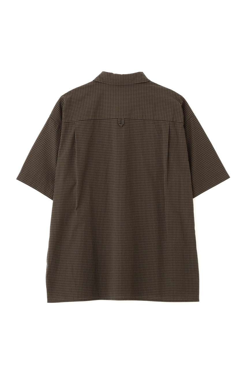 【マーガレット ハウエル/MARGARET HOWELL / MEN】のYARN DYED COTTON VOILE SHIRT 人気、トレンドファッション・服の通販 founy(ファニー) 　ファッション　Fashion　レディースファッション　Fashion for Women　トップス・カットソー　Cut & Sew Tops　シャツ・ブラウス・オフィスカジュアル　Elegant Blouses & Button-Ups　カッティング　Cutting Detail　ショート　Short, Short Length　シンプル　Simple, Minimal　スクエア　Square, Square Shape　ストライプ　Stripe, Striped Pattern　スリーブ　Sleeve, Long Sleeve / Short Sleeve　チェック　Check, Plaid, Tartan　フロント　Front, Front Design　ラウンド　Round, Round Neck　半袖　Short Sleeve, Half Sleeve　夏　Summer　新作・新入荷　New Arrivals / New In　other-6|ID: prp329100004938765 ipo3291000000037059893