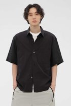 【マーガレット ハウエル/MARGARET HOWELL / MEN】のFINE COTTON PIQUE SHIRTING SHIRT ブラック|ID: prp329100004938768 ipo3291000000037059910